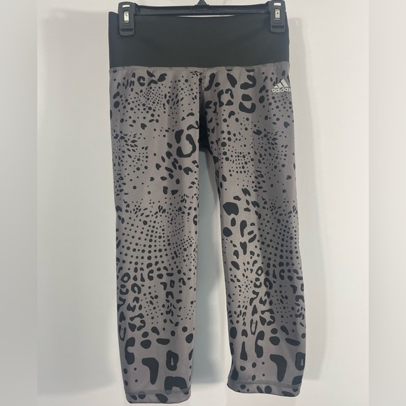 adidas Pants - Adidas Climate Black,Grey Leggings, Small, WO pants, yoga, soft, sleek Womens